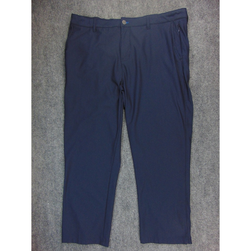 Twillory Performance Pants Mens 40x32 Tailored Fit Navy Blue Solid Techwear Golf